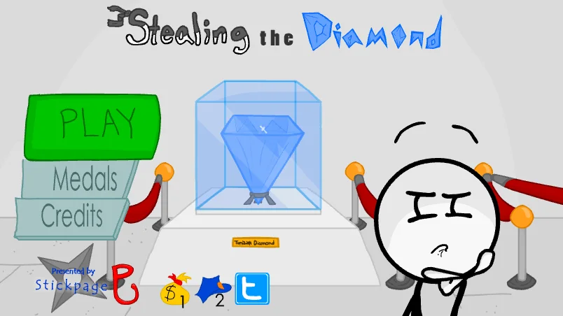Fun moments in Stealing the Diamond