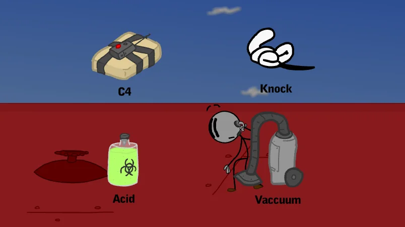 Infiltrating the Airship in action